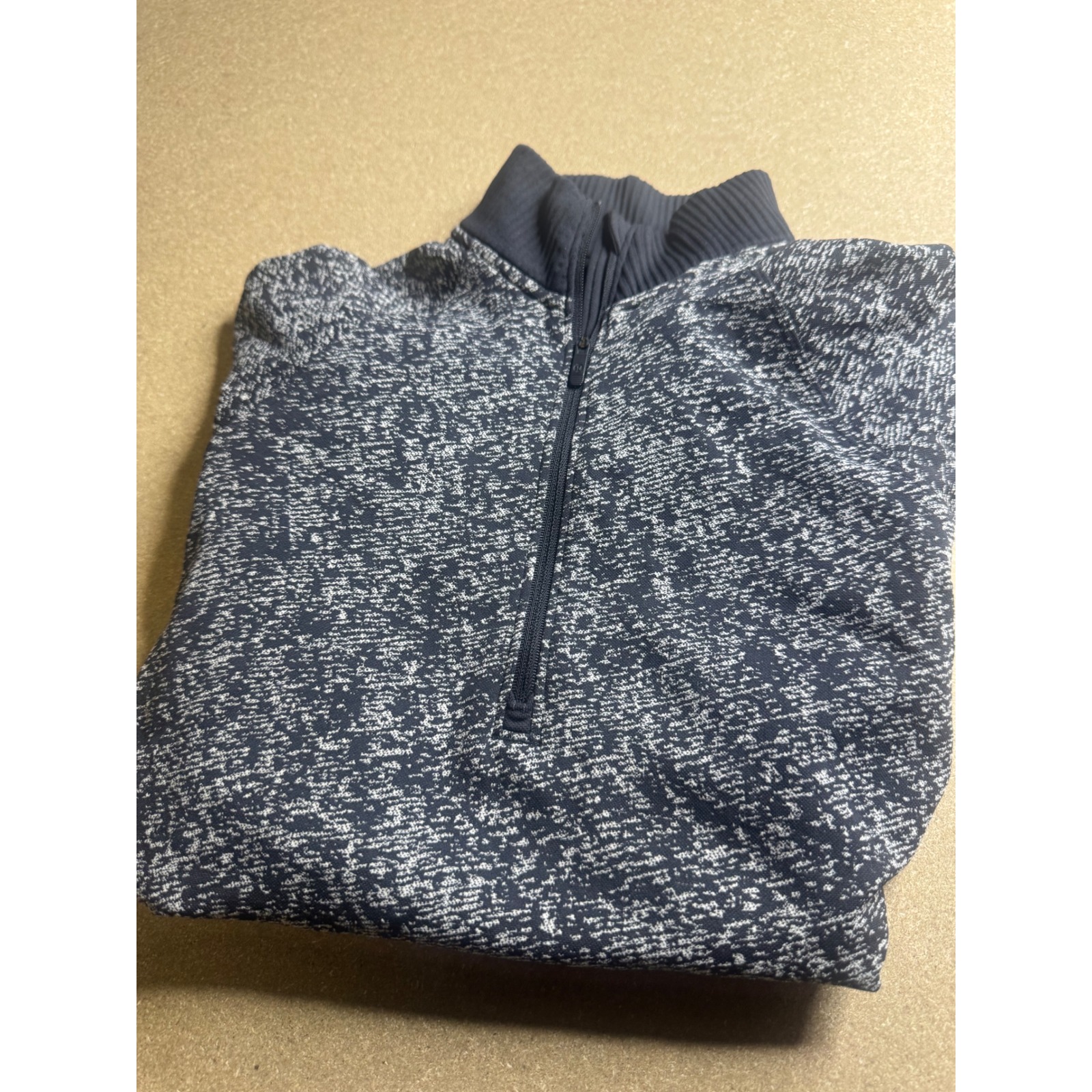Lululemon Rest Less 1/4 Zip Pullover Space Black Thumbholes Running Top